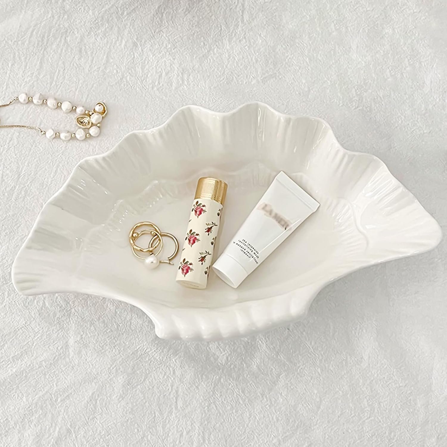 Decorative Shell Jewelry Dish
