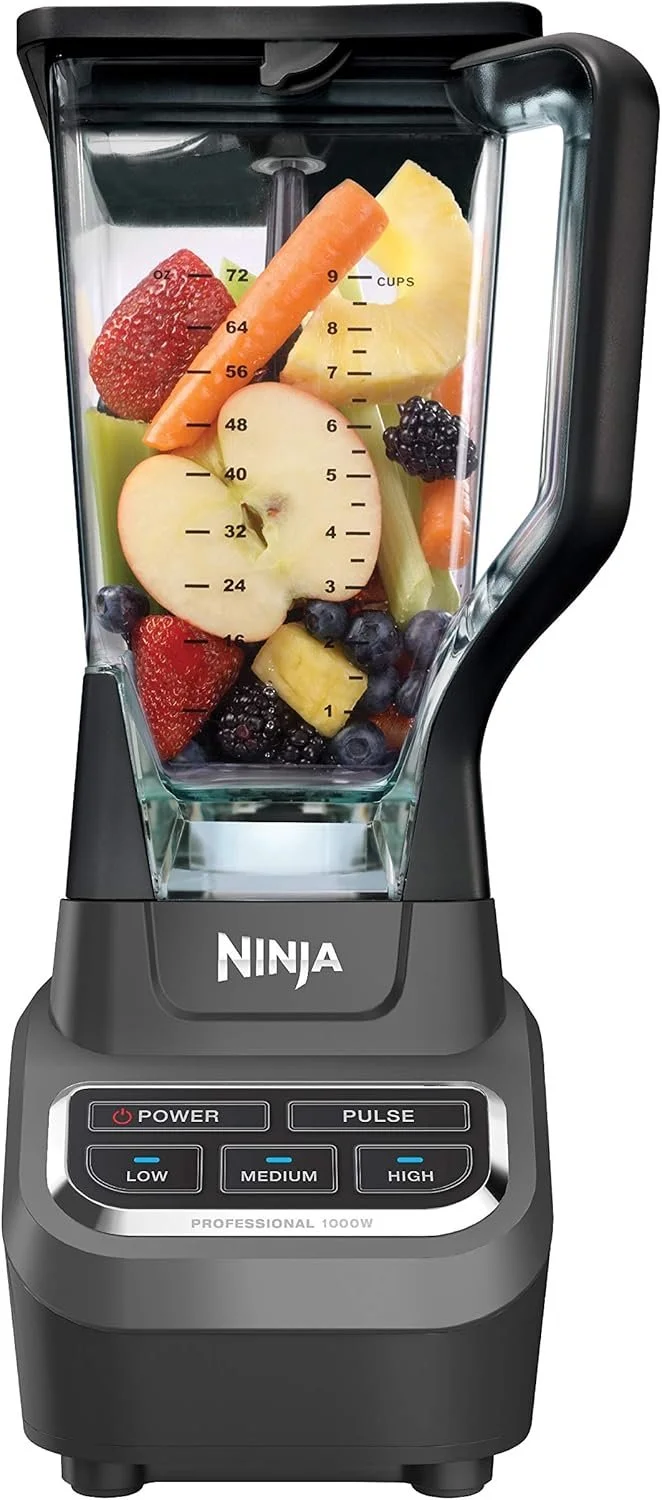 Ninja 1000-watt blender with fruits – must-have kitchen appliance for wedding registry Amazon 2025