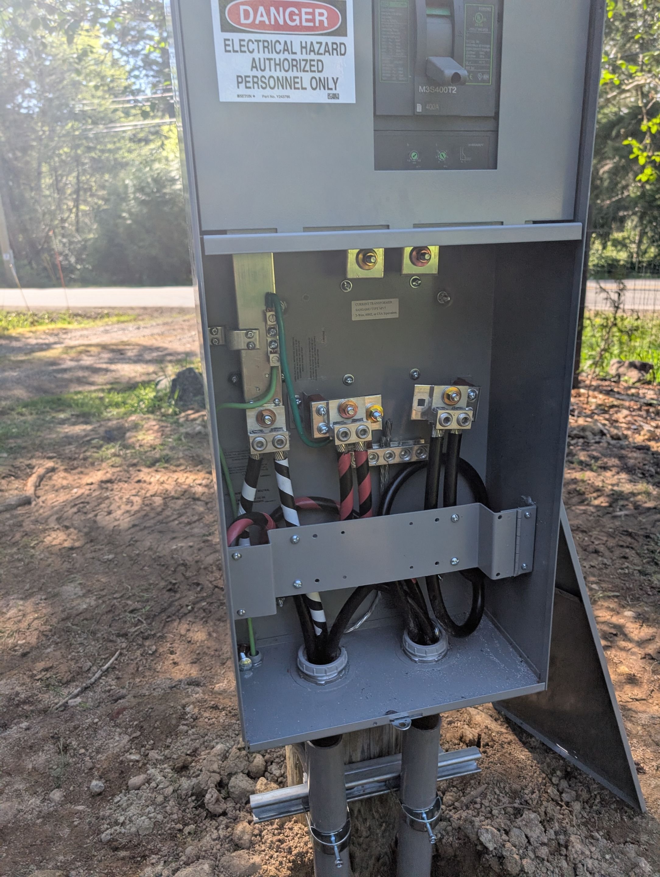 Red Seal electrician reviewing a load calculation before a 400 amp upgrade in Victoria