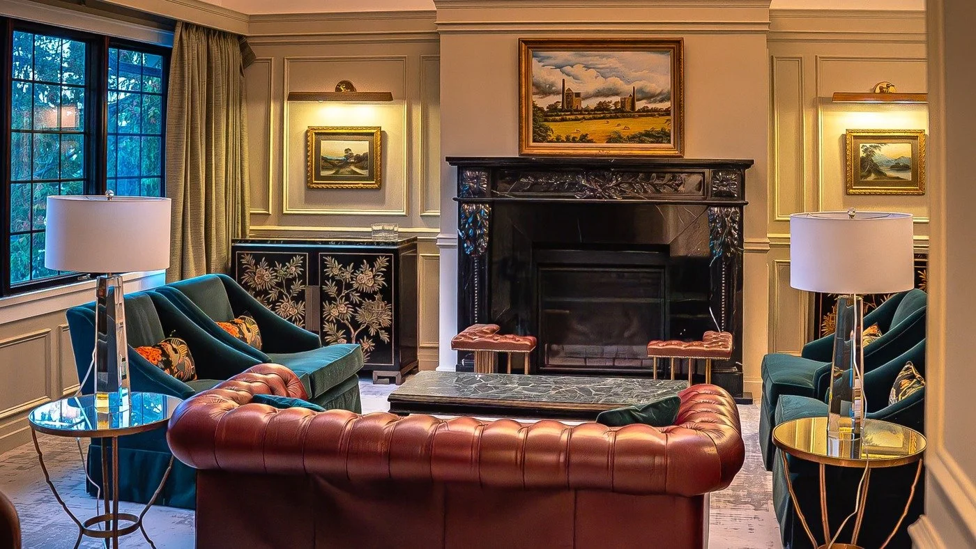 lounge room lighting for the rosemead hotel in Esquimalt