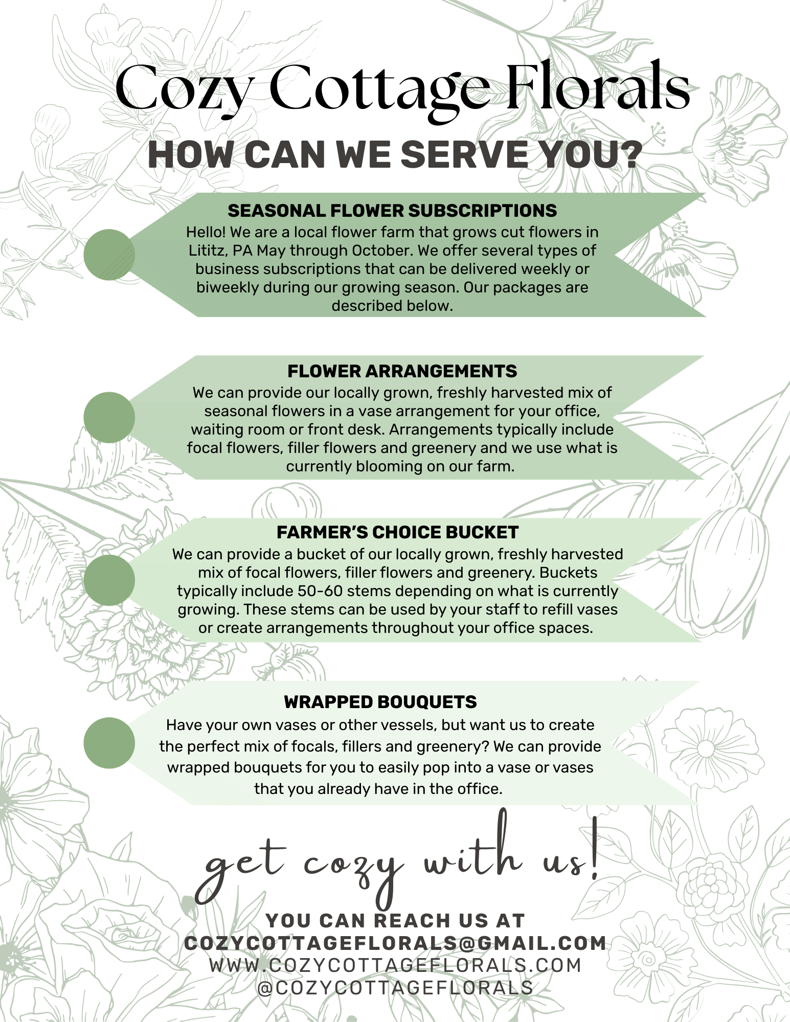 Business Flower Subscription delivery