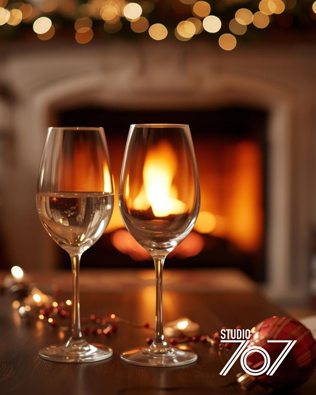 The holiday season is in full swing and there is so much to take in. Here's to moments of calm, a glass of wine, and supporting the local places that make the season feel special.
