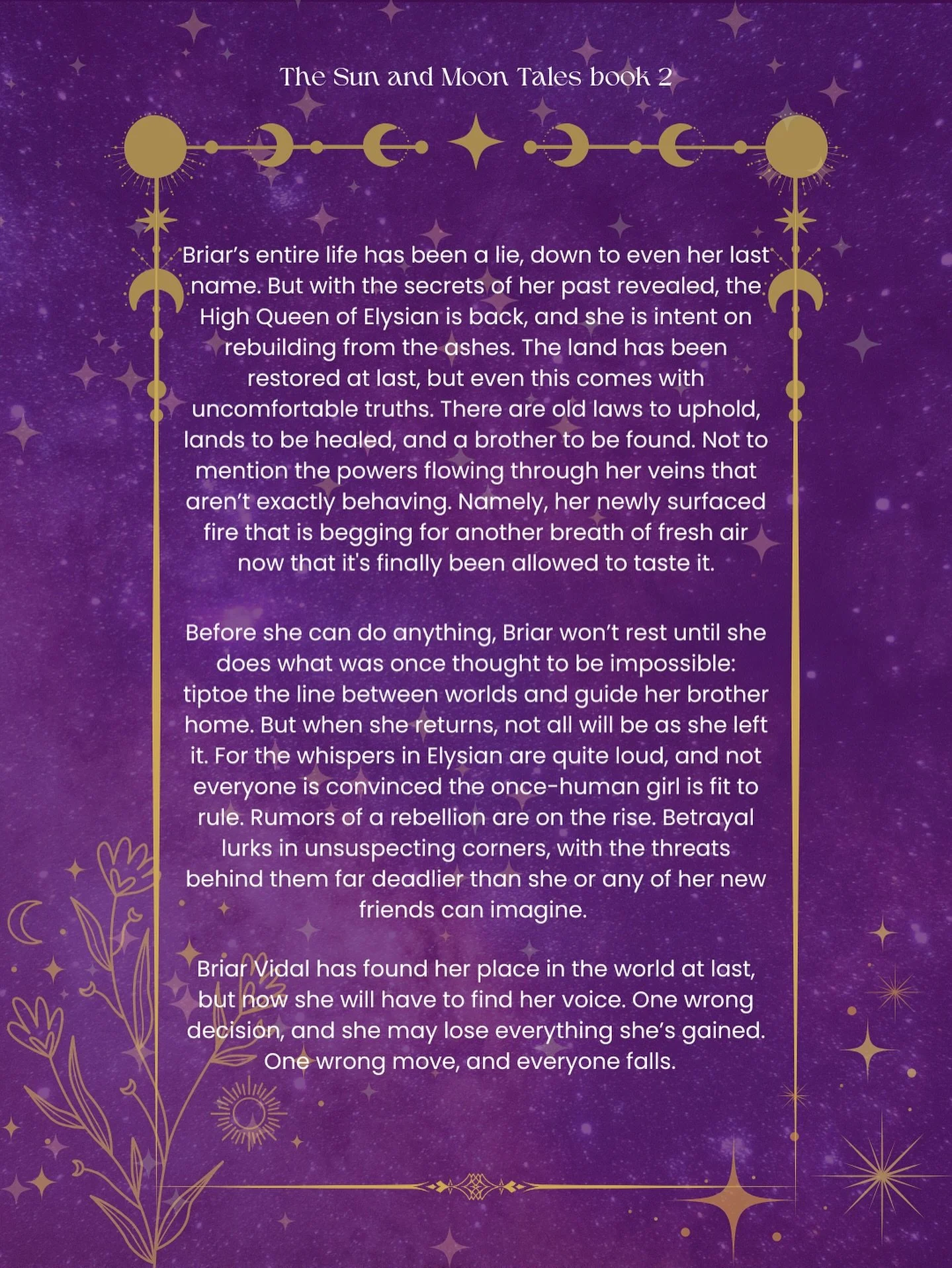 Don&rsquo;t forget to add to your want to read list 💜

https://www.goodreads.com/book/show/231176136-rise-of-the-ash-kingdom-2