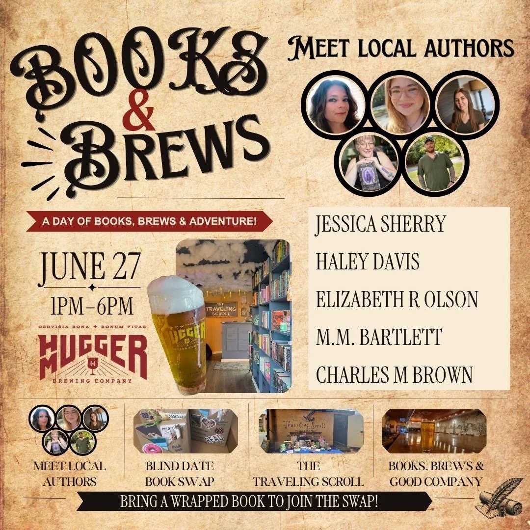 Read local, drink local 🍻 📚 If you&rsquo;re in the area, be sure to stop by and say hey!