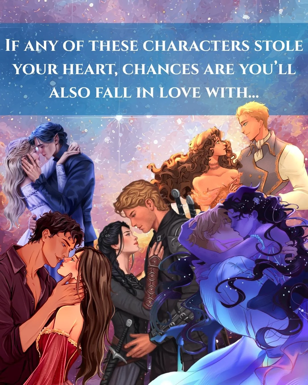 If one of these books is already a favorite, your next obsession might be right next to it 😍

So excited to bring together these five epic stories that explore different adventures but the same fantasy vibes you love most. Five magical worlds, five 