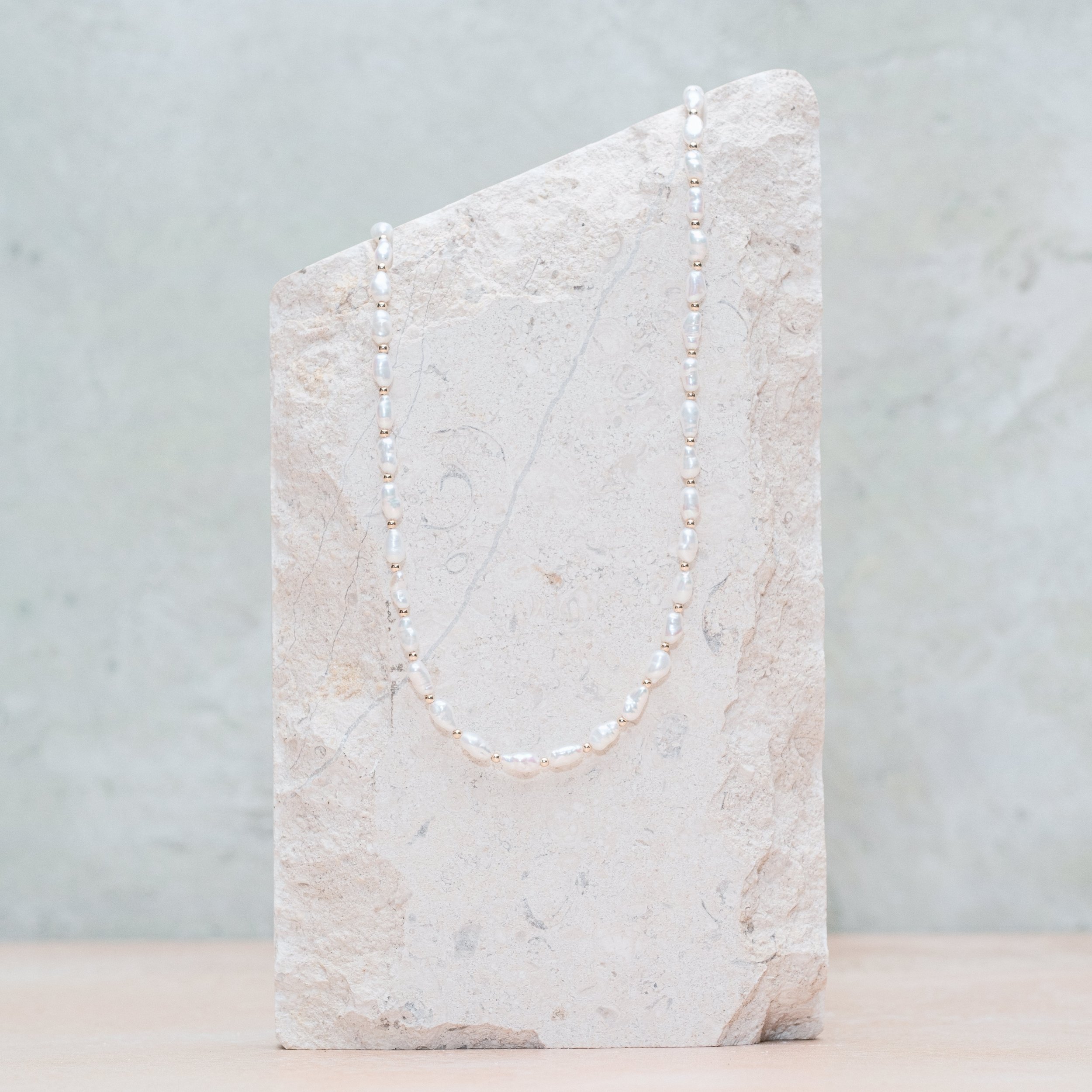 Keshi Freshwater Pearl Necklace