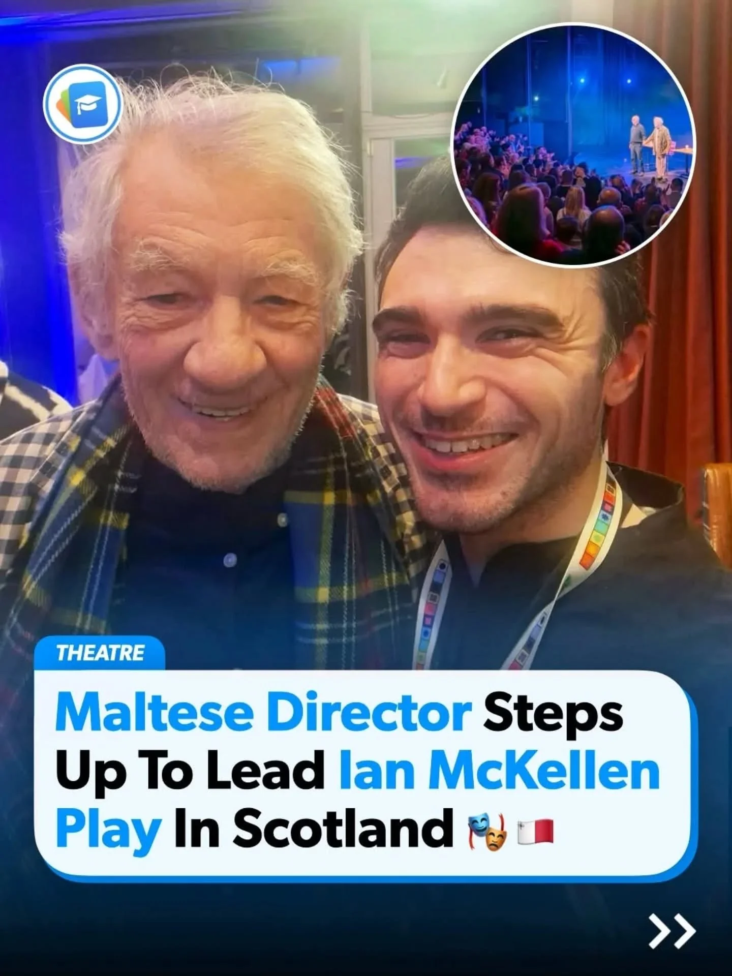 Thank you @freehour_malta for the Article!! 🤩❤️

Also the rumours are true, I used to teach both @adamxryan &amp; @naomi.scic - and I could tell you MANY a story about both! Both were always absolute angels 😇 🤣

You can find the full article on th
