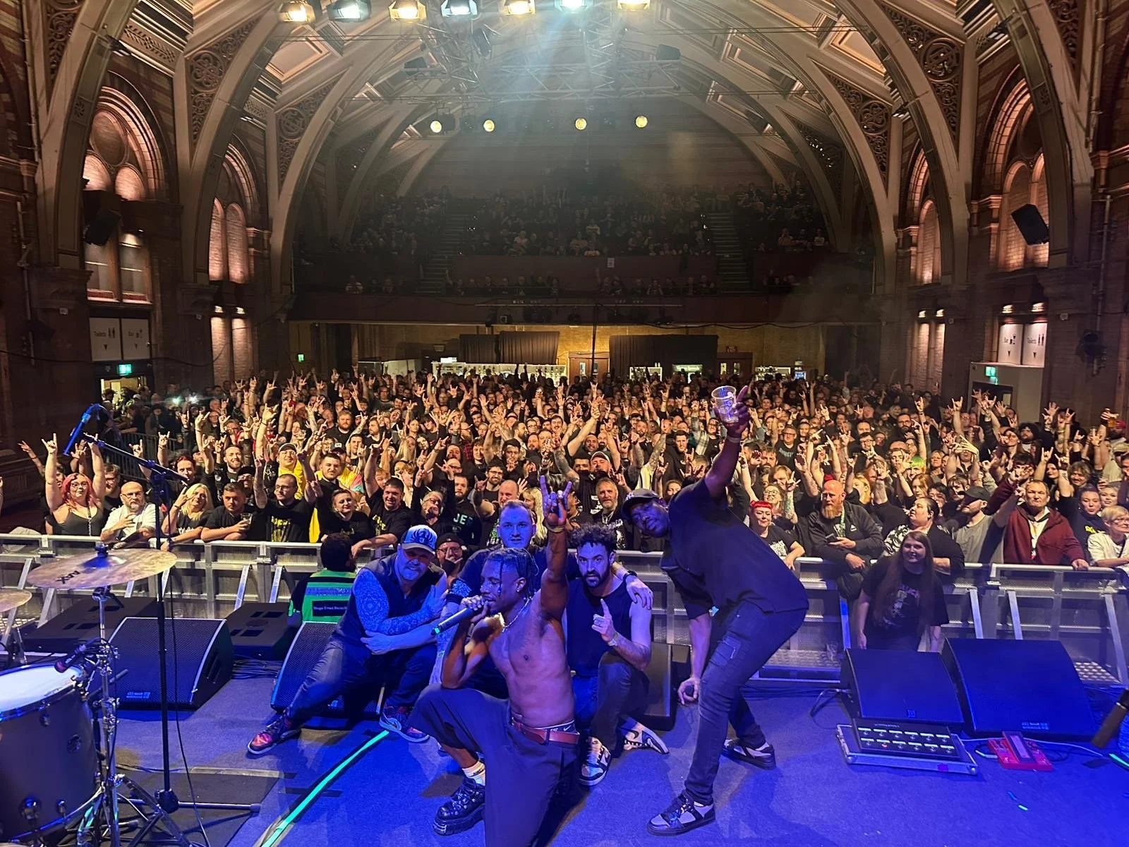 Native James at Skindred