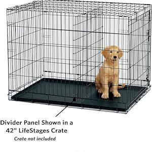 Adjustable Pet Crate Divider Panel | Customize Space for Large Breeds