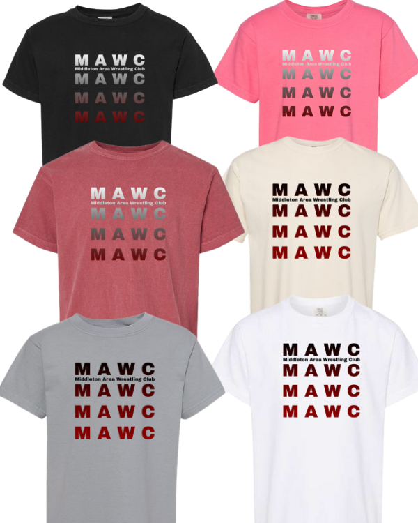 Stacked MAWC Cotton Tee (Adult & Youth)