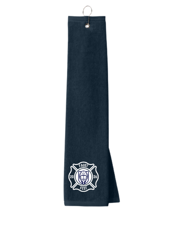 Faust Fest 2026 Fire Badge Golf Towel