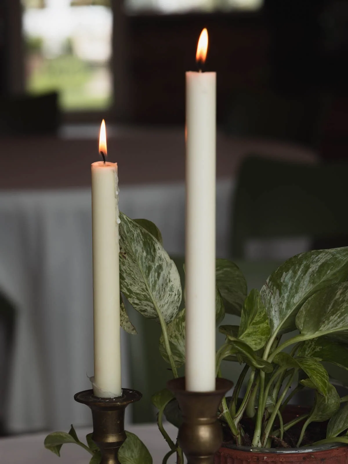 East Room candles