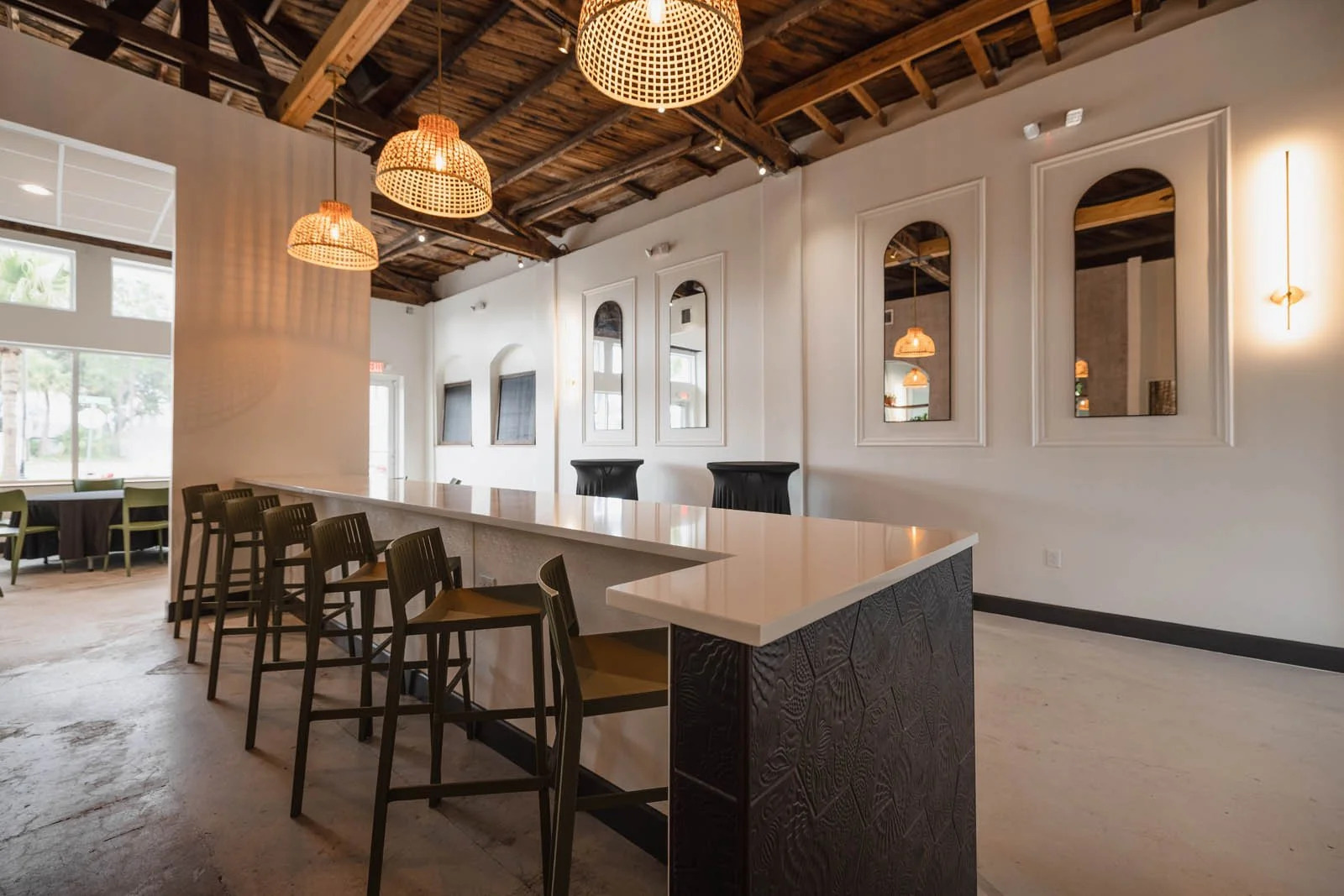West Room Hightop Seating