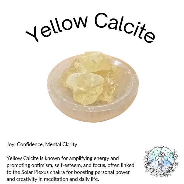 Raw Yellow Calcite