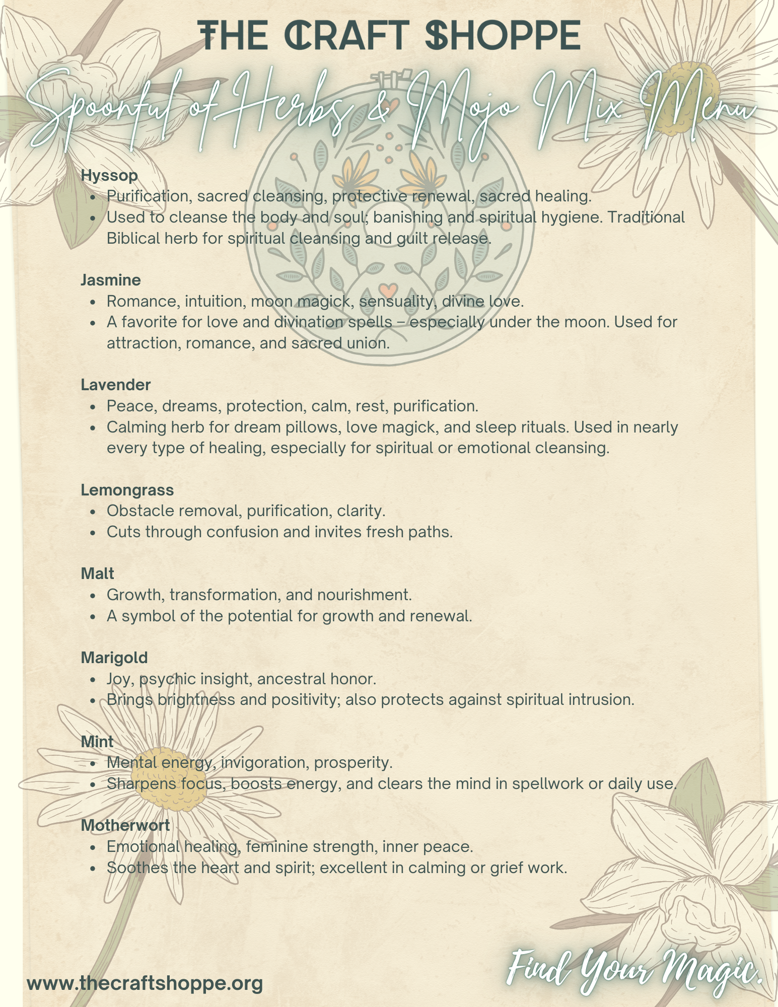 Spoonful of Herbs and Mojo Mix Menu Page 5.png