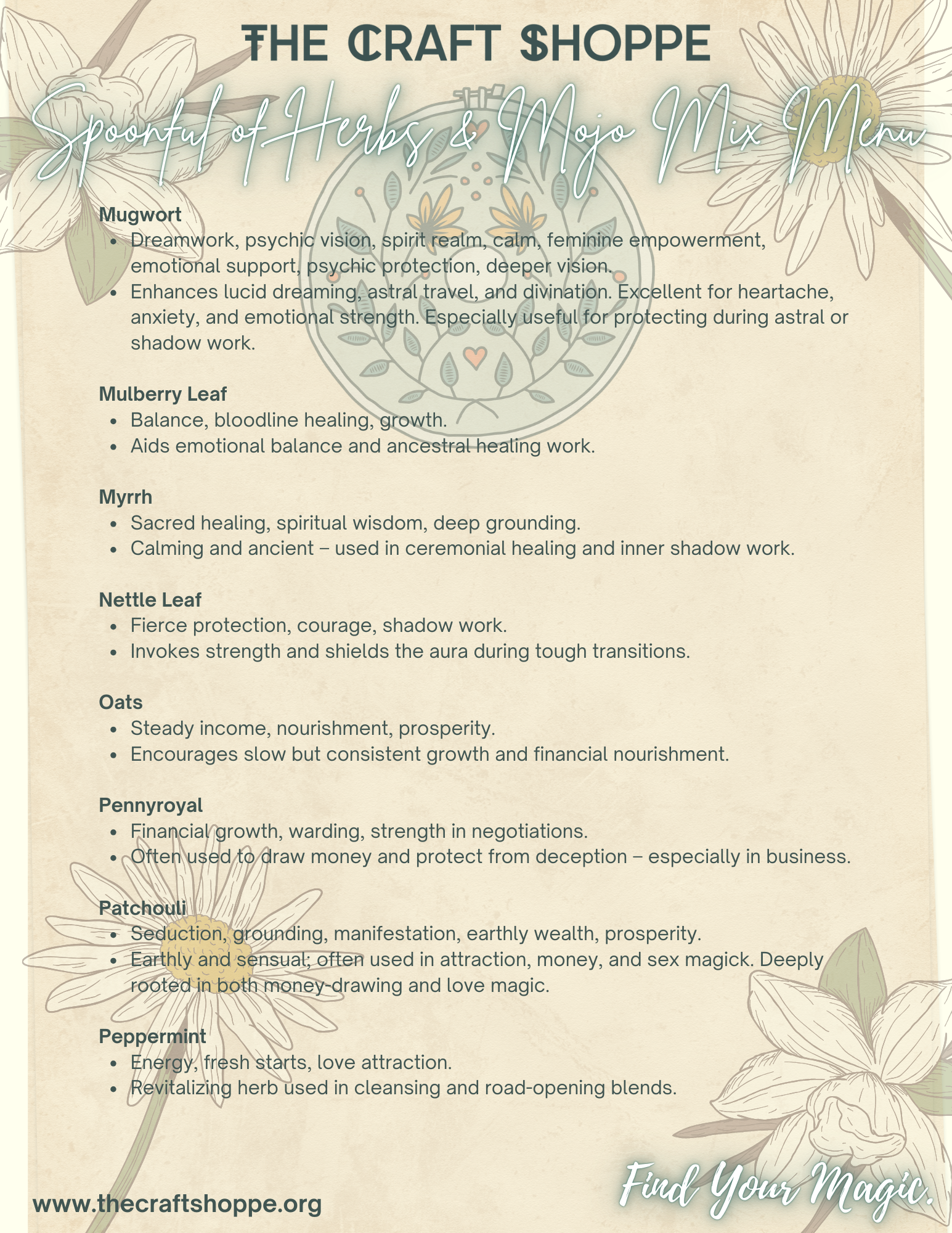 Spoonful of Herbs and Mojo Mix Menu Page 6.png