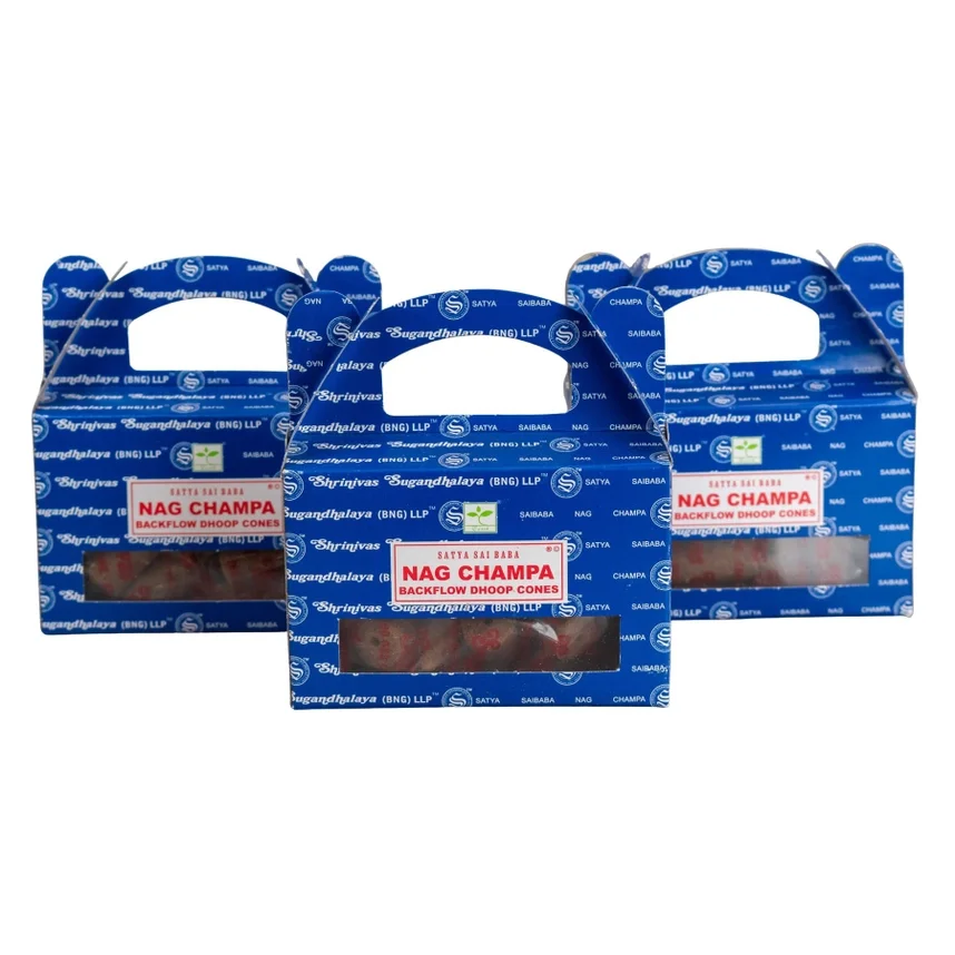 Satya Backflow Incense Cones-Nag Champa.webp