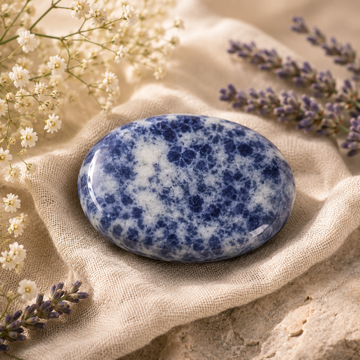 Sodalite Thumb Stone