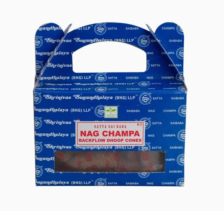 Satya Backflow Dhoop Cones — Choose Your Scent