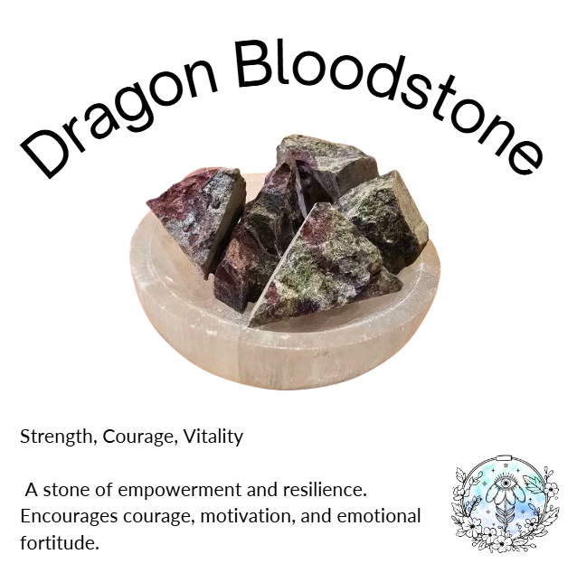 Raw Dragon Bloodstone