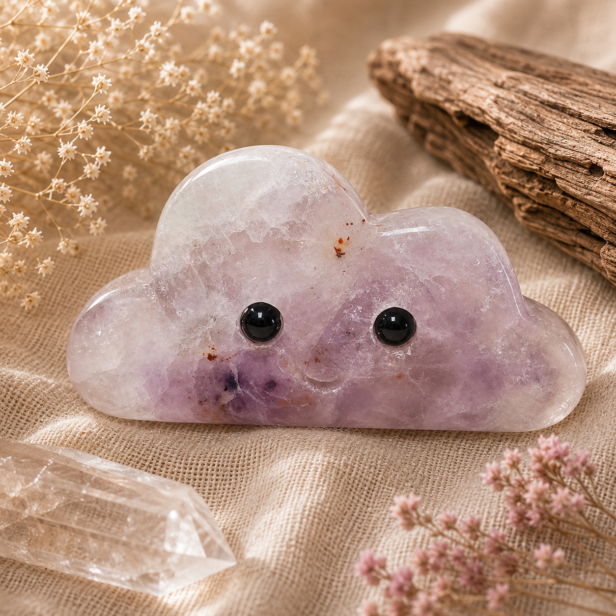 Amethyst Crystal Cloud Buddy