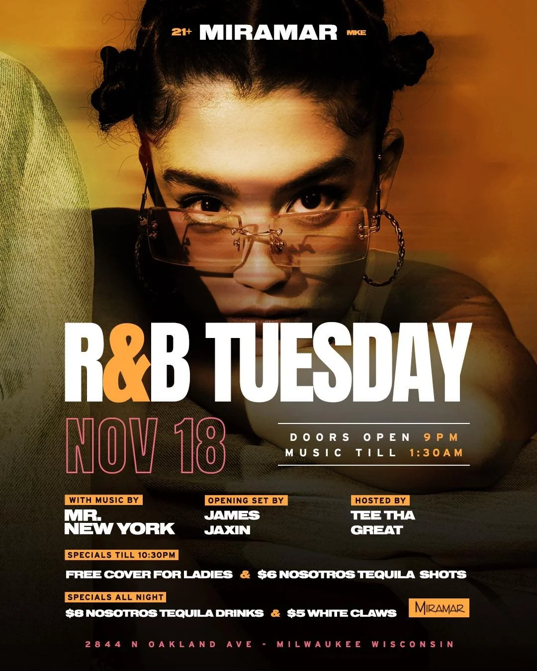 Looking forward to another incredible Tuesday night with some grown folks singing our hearts out. 

Join us at R&amp;B Tuesday at The Miramar Theatre at 9PM with Brandis Frater and myself. I&rsquo;m tellin yall get there EARLY. Once at cap, I can&rsq