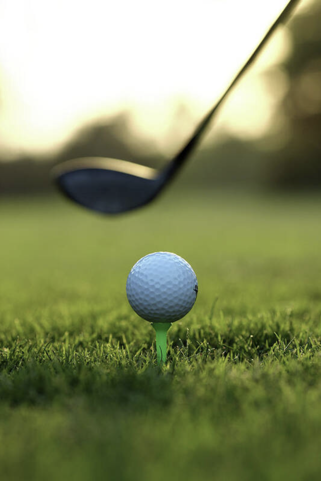 Tee off Golf shot