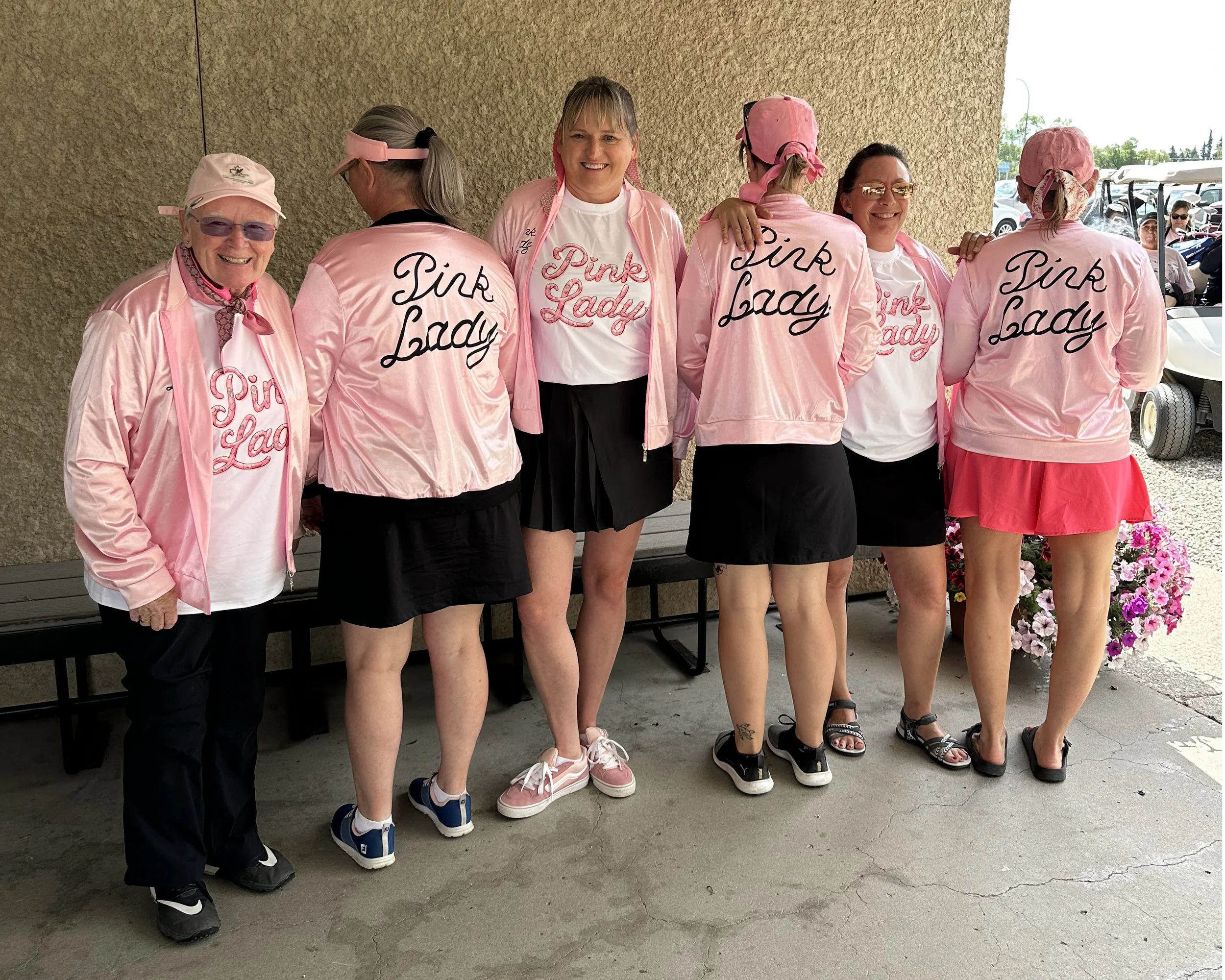 The Pink Ladies Golf Team