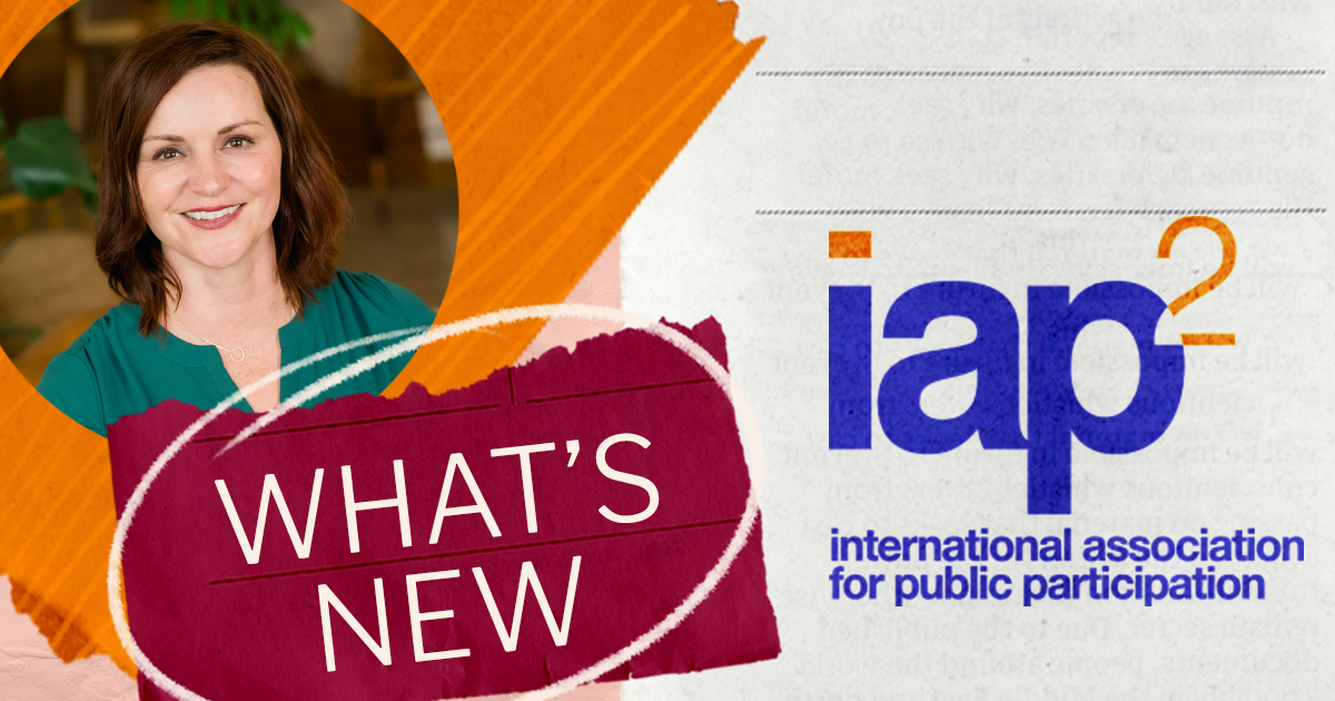 Communkication Process Proposed 2026 IAP2 Spectrum updates: Terminology, new framework, and ...