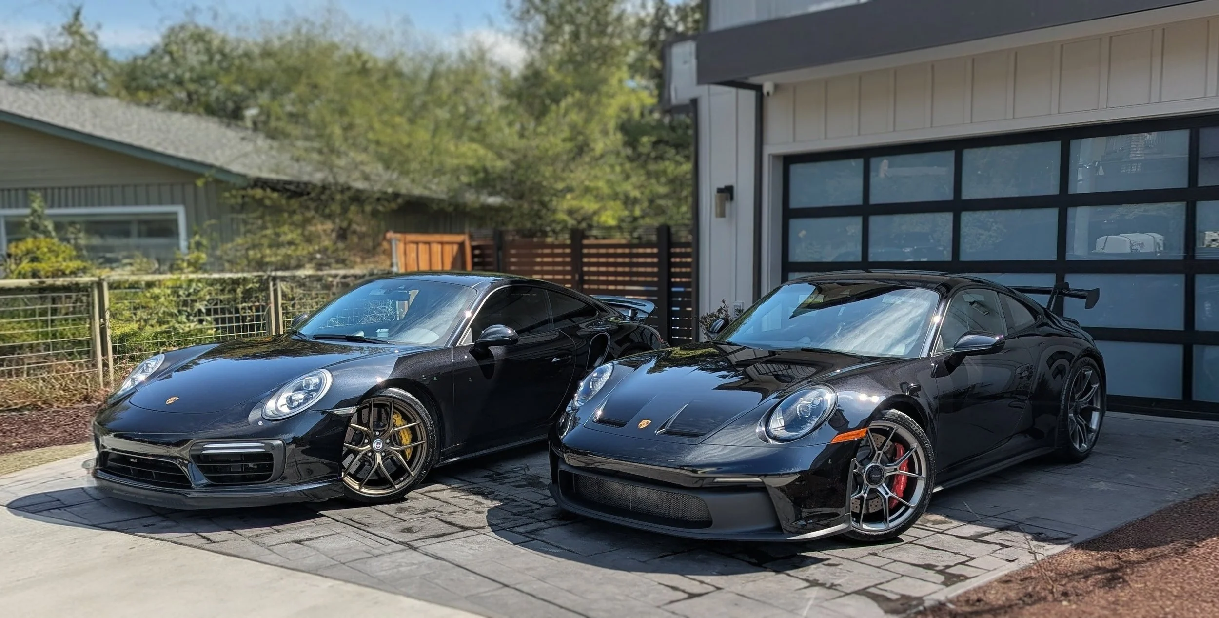 Double Porsche Detail in Santa Cruz