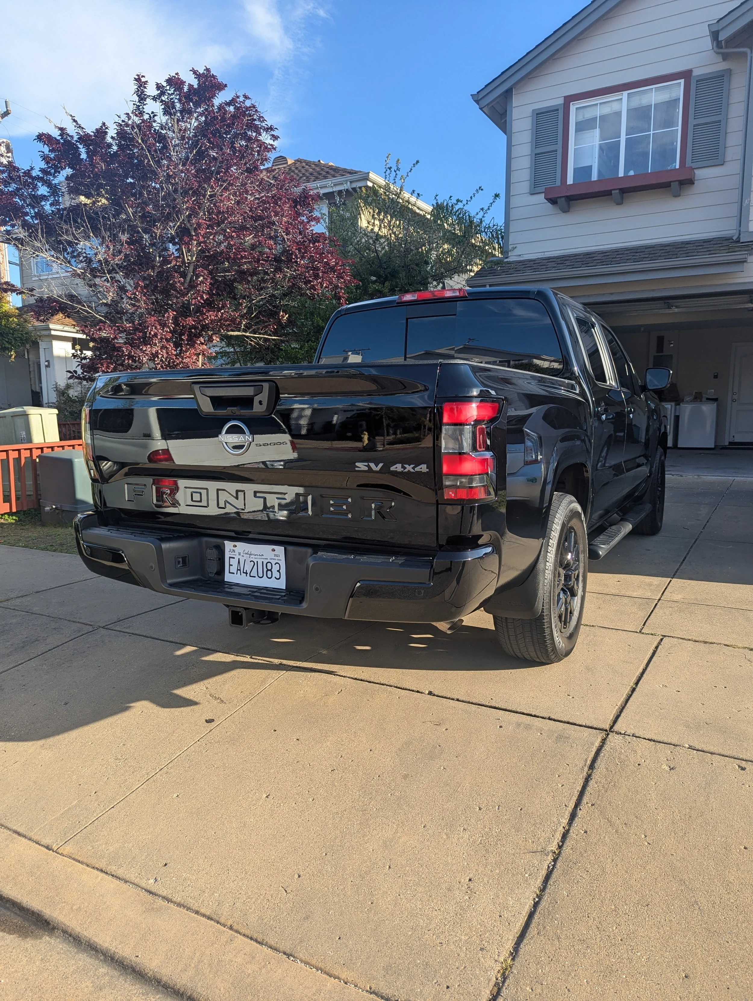 Black Truck in Santa Cruz, California that was Ceramic Coated by French Detail