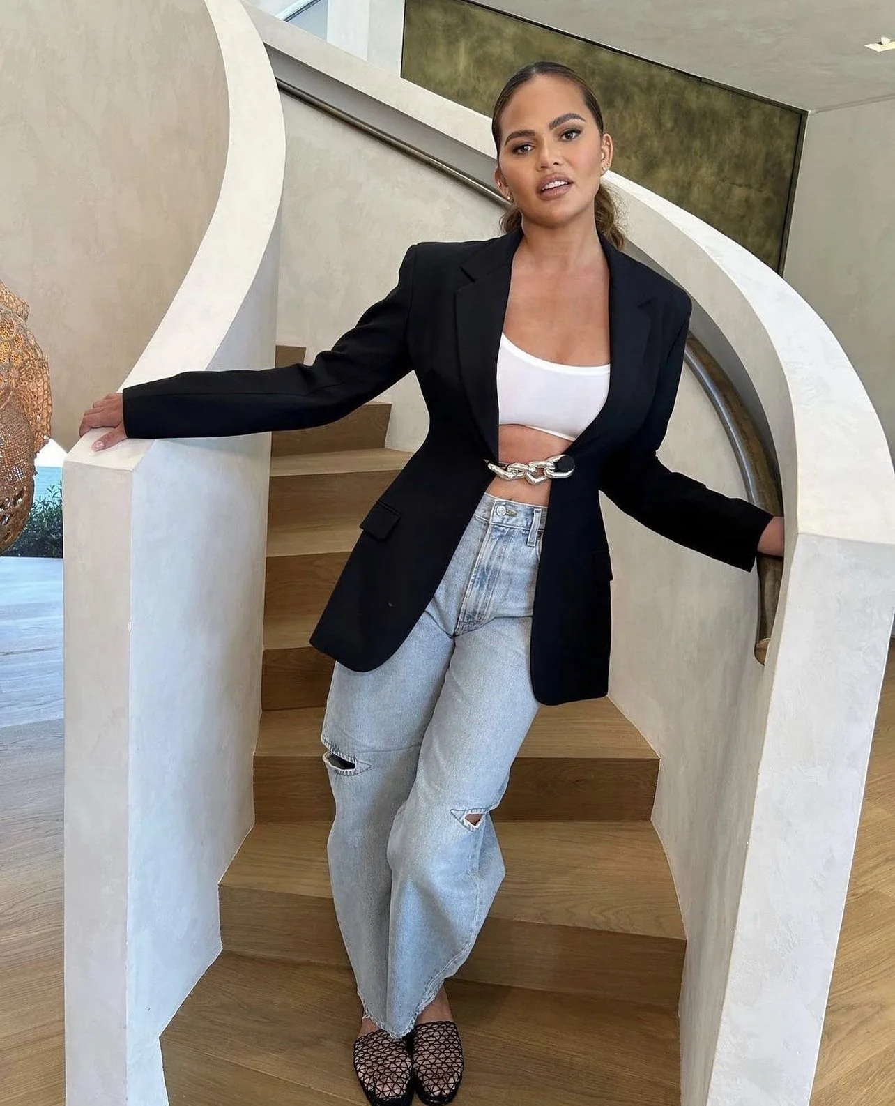 Chrissy Teigen Wardrobe Stylist Styled by Hannah