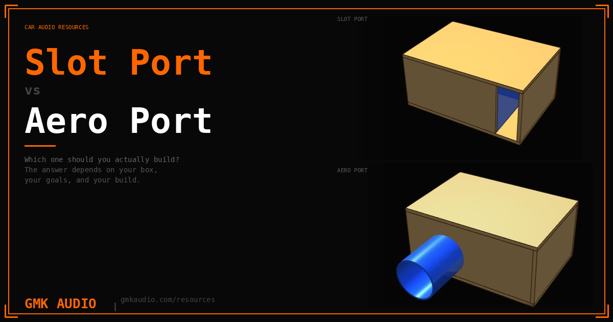 Slot Port vs Aero Port - Which One Should You Actually Build?