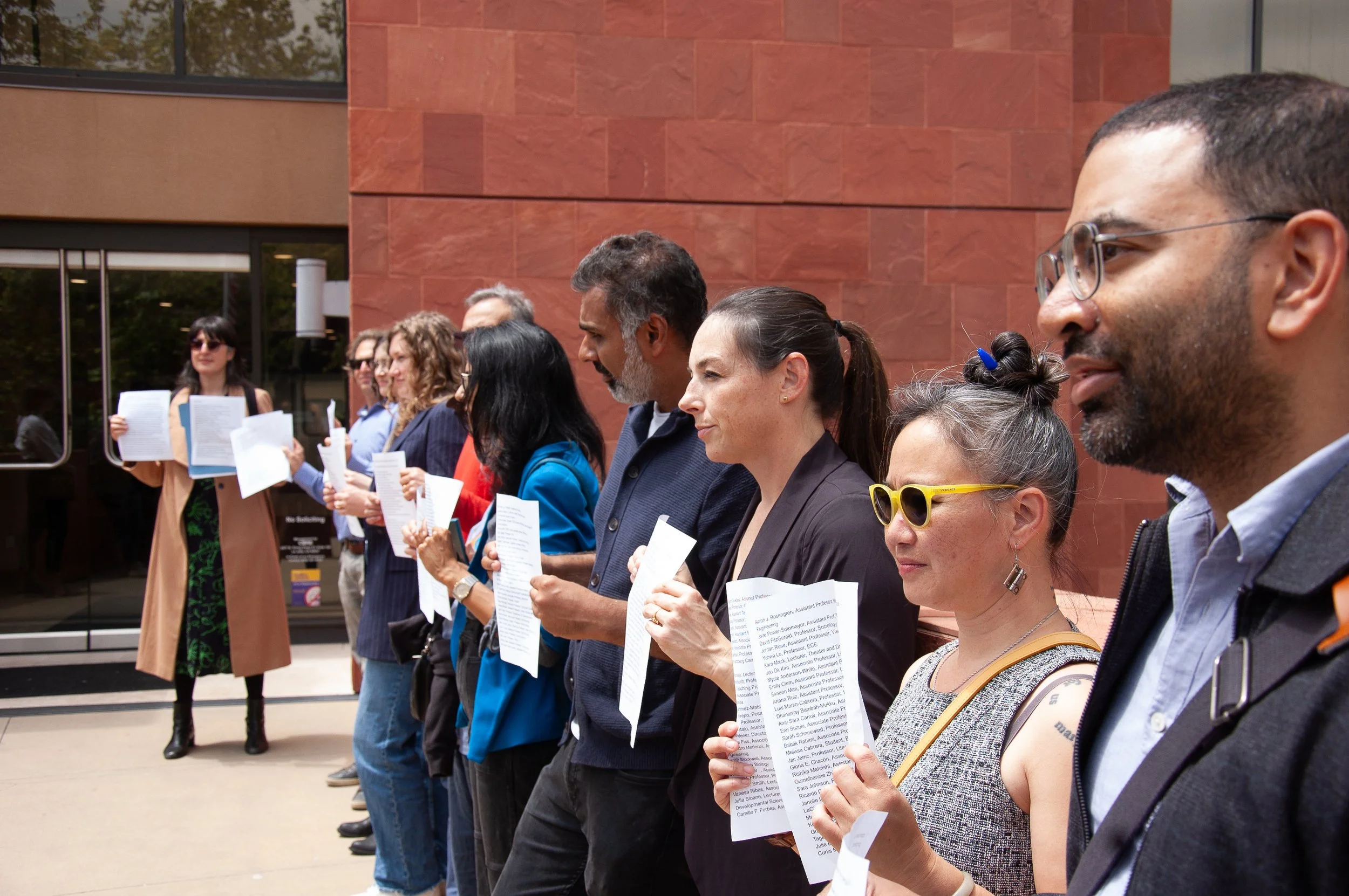 The Triton - Faculty Palestine Letter Delivery Article