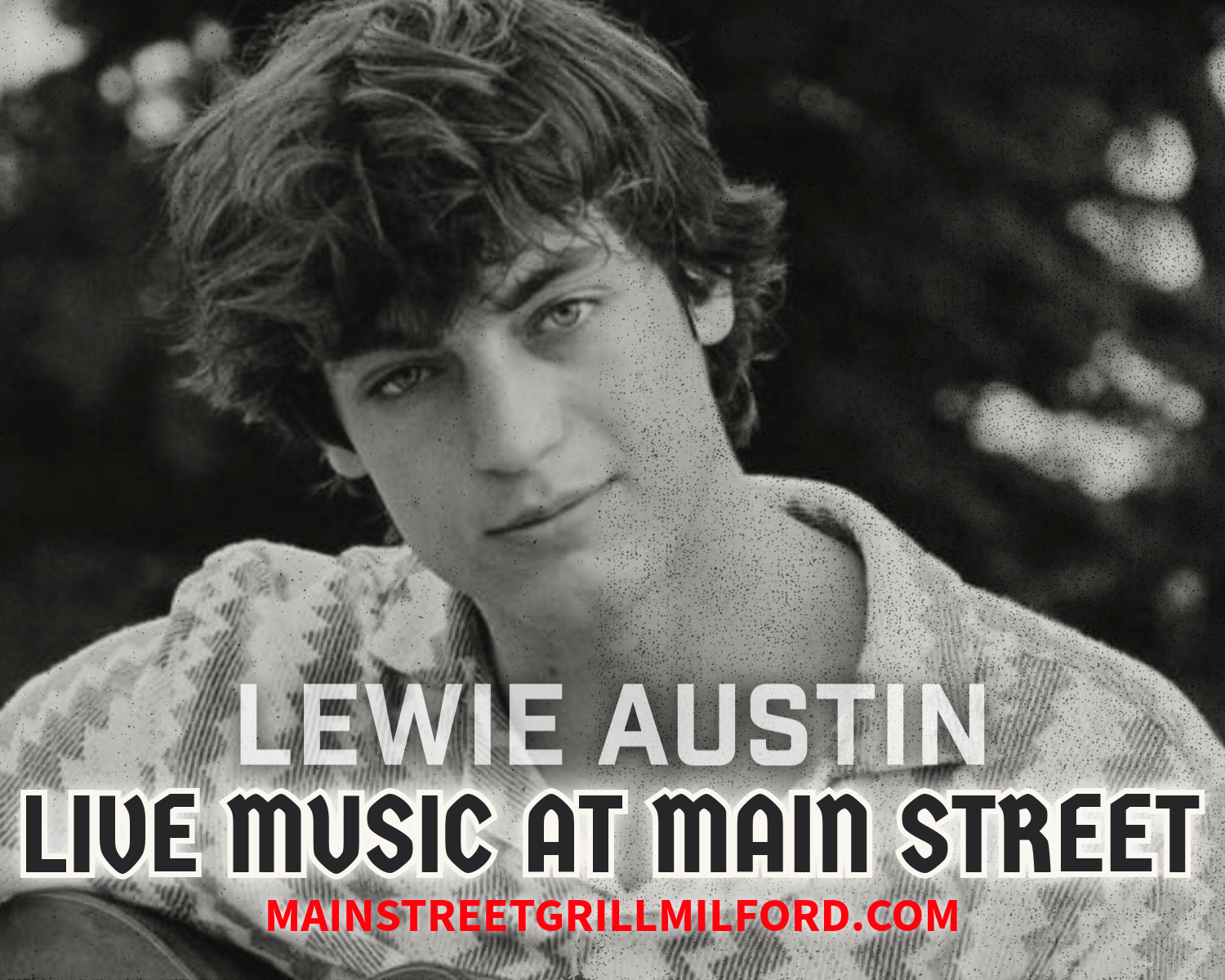 LIVE MUSIC WITH LEWIE AUSTIN