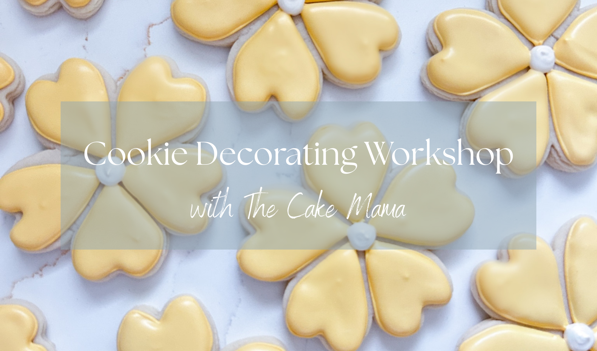 Wine & Cookies: Cookie Decorating Workshop with The Cake Mama