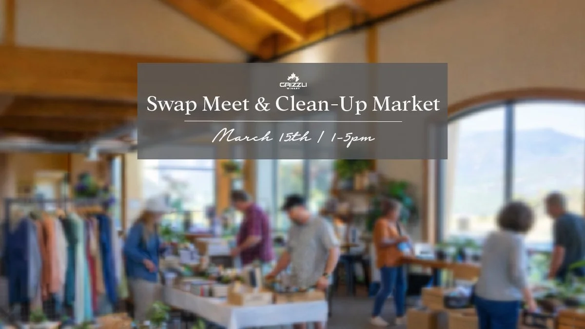 Swap Meet, Clean-Up & Artisan Market at Grizzli Winery