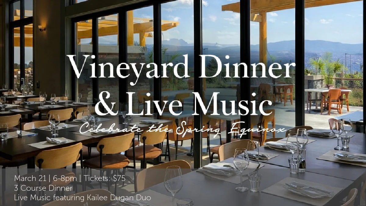 Spring Equinox Vineyard Dinner & Live Music at 31 Charkay