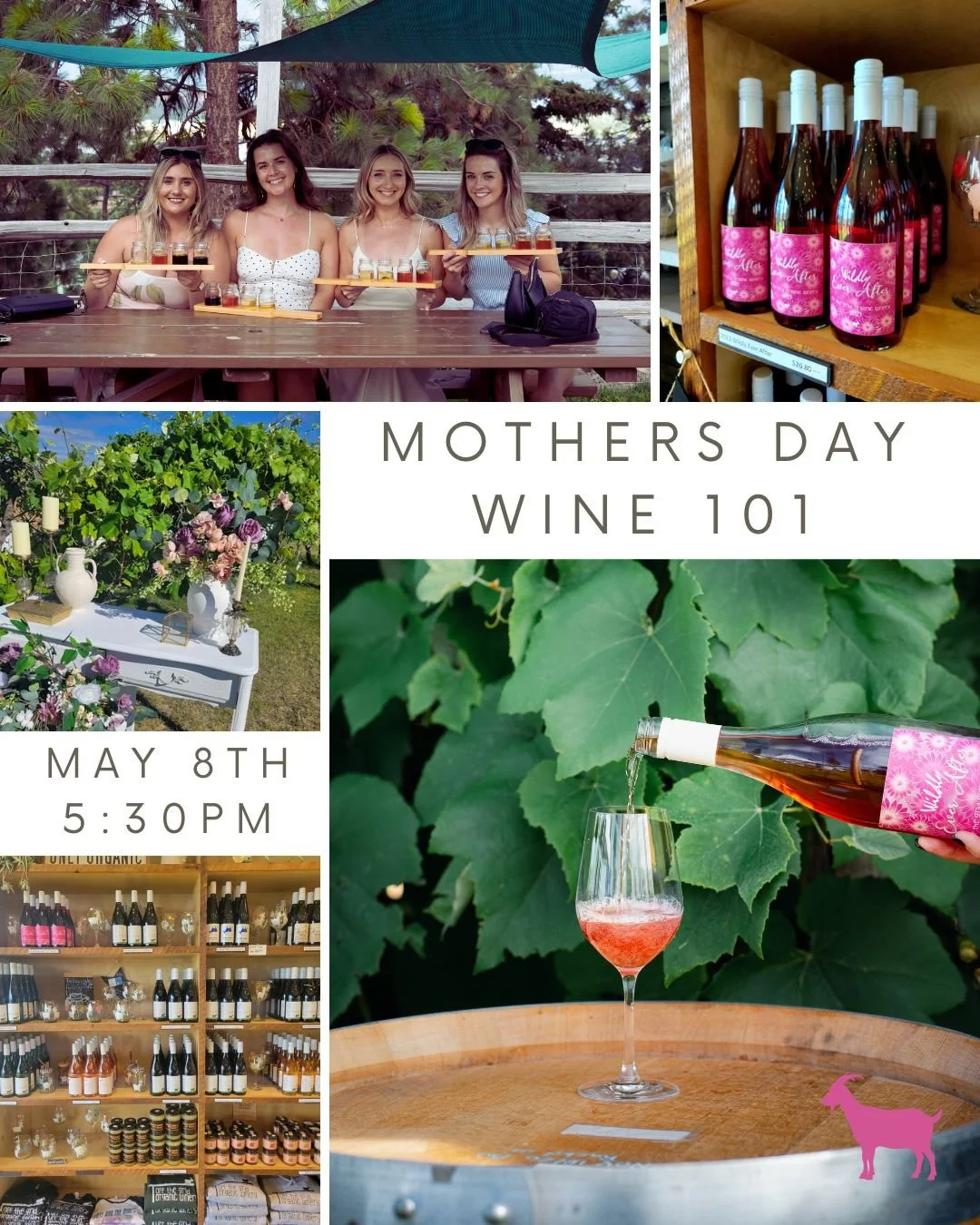 Wine 101 at Off the Grid~ Mothers Day