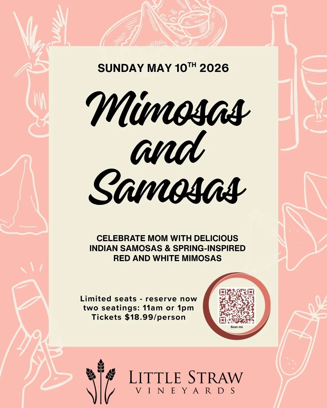Mimosas & Samosas for Mother's Day