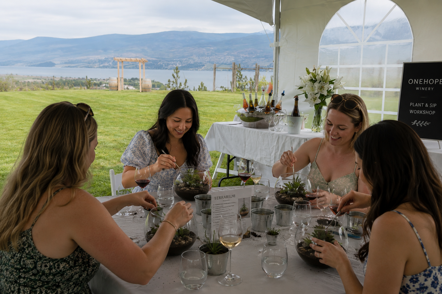 Vineyard, Plant & Sip