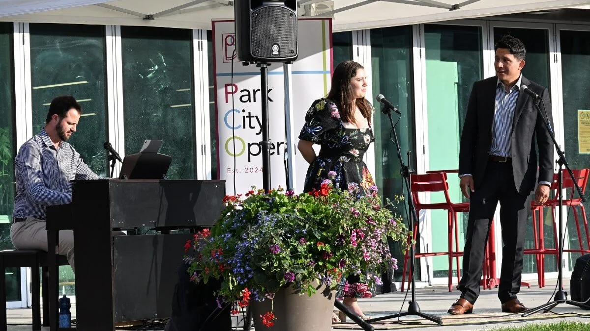 "SNAPPED: Park City Opera’s first patio performance of the season"