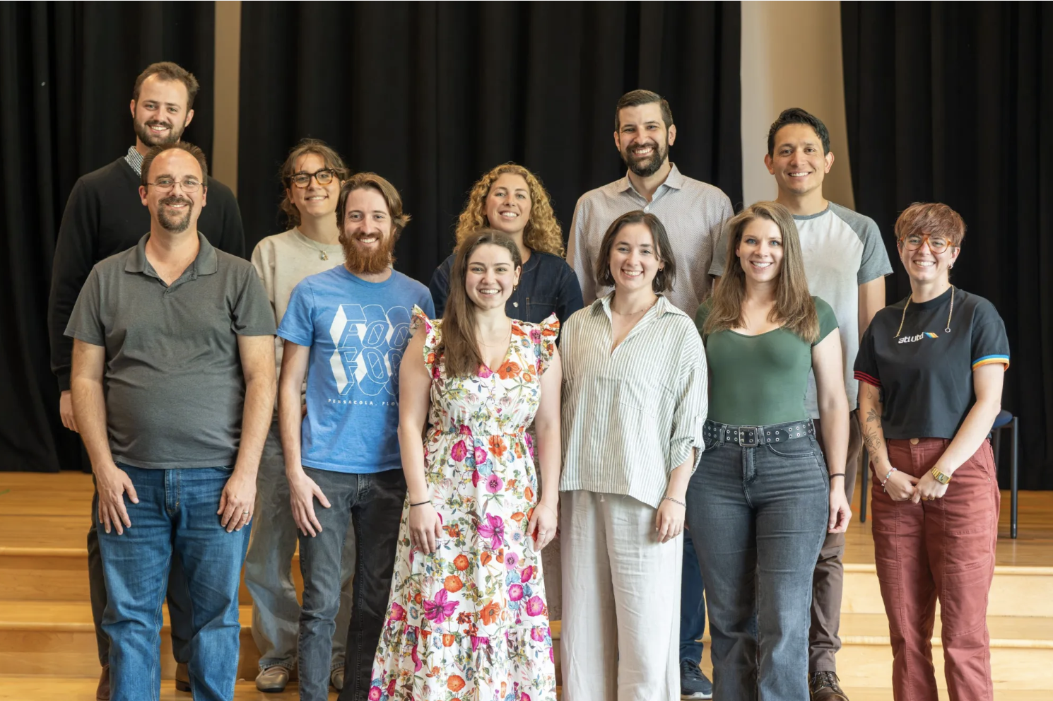Stage managers work ‘The Tender Land’ behind the scenes