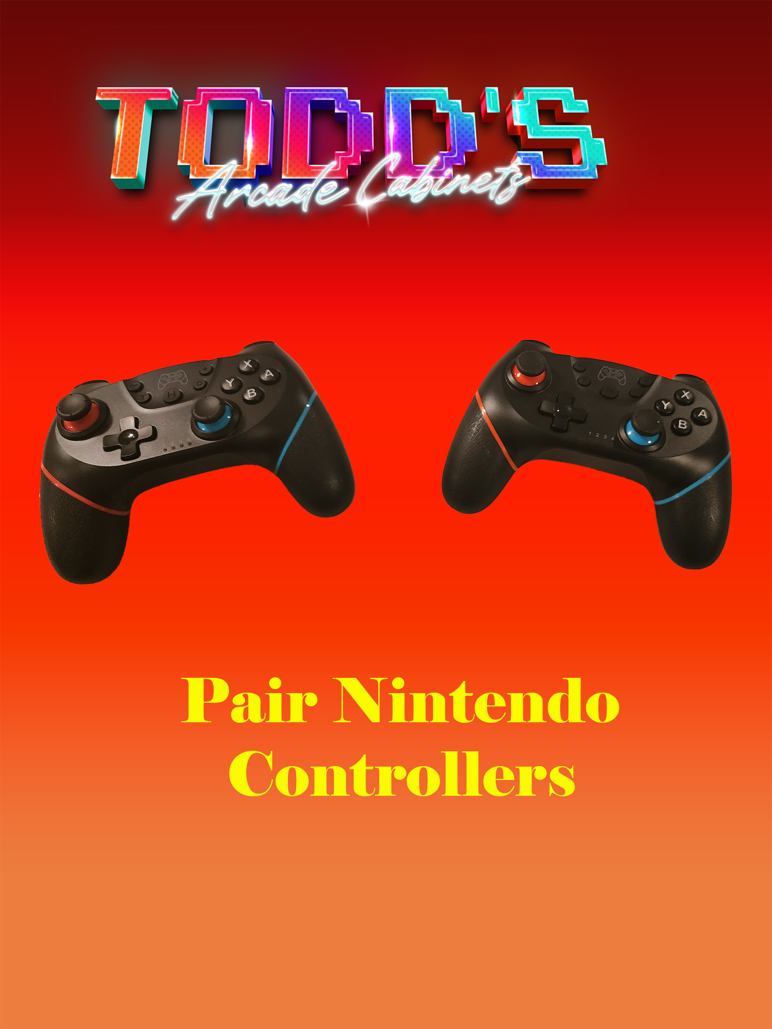 2 Nintendo Wireless Controllers