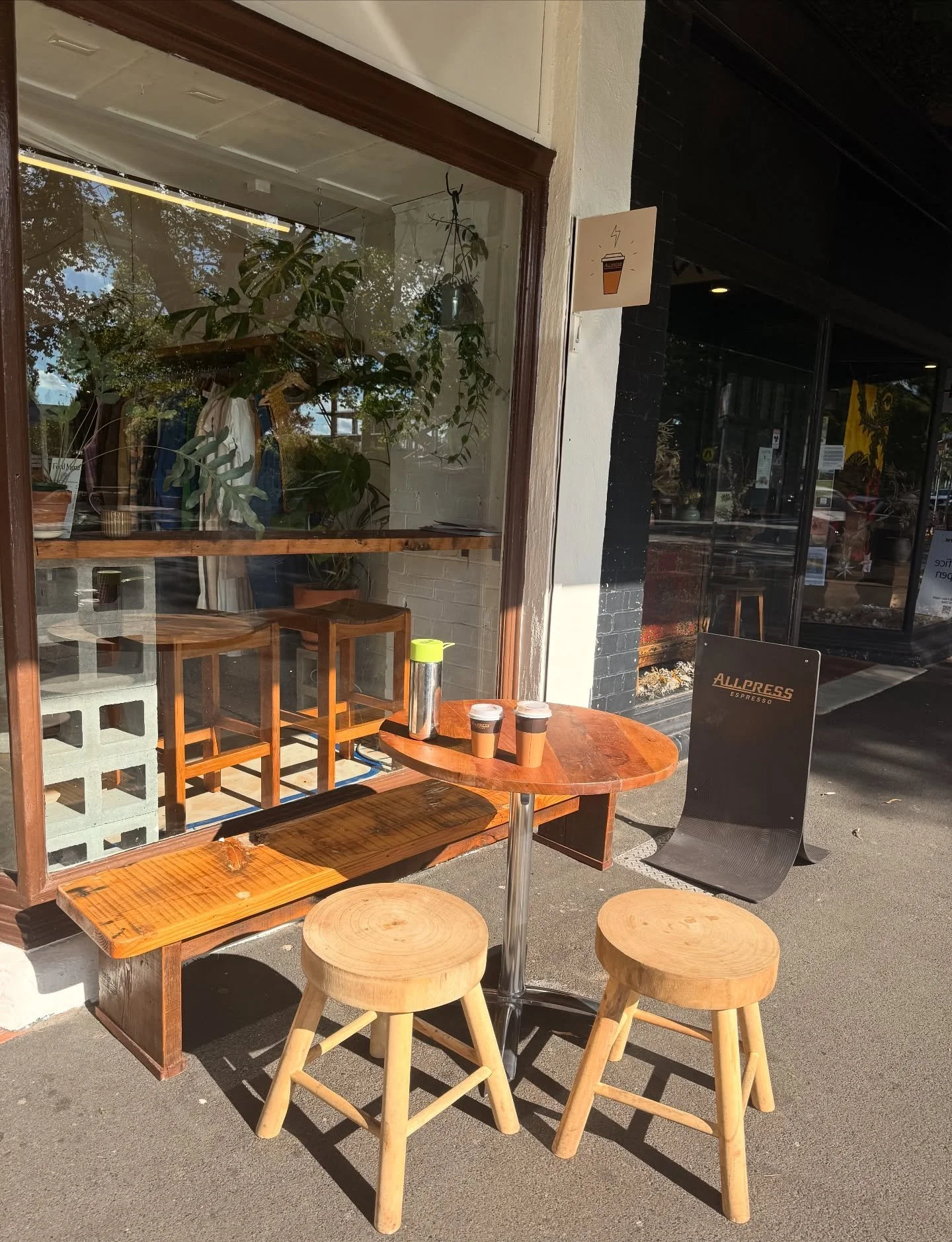 A spot in the sun 🌞 

Open 8-3 
7 days a week