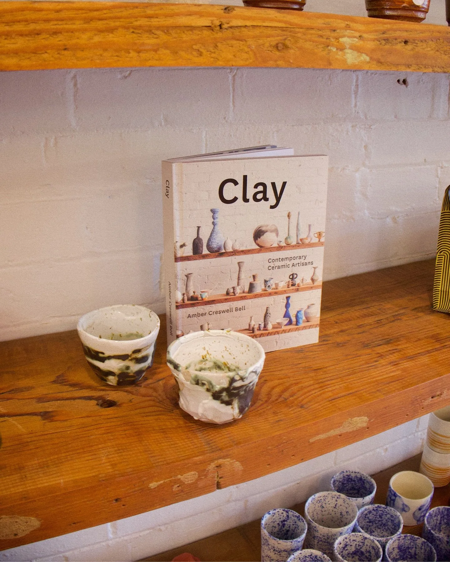 If you&rsquo;ve visited us you&rsquo;ll know how much we love ceramics.
We serve our beautiful organic coffee by @allpressespresso in THE most stunning handmade mugs by @izzyfaz
We also sell pieces by @sadhanapeterson @rainforestceramics &amp; @la_la