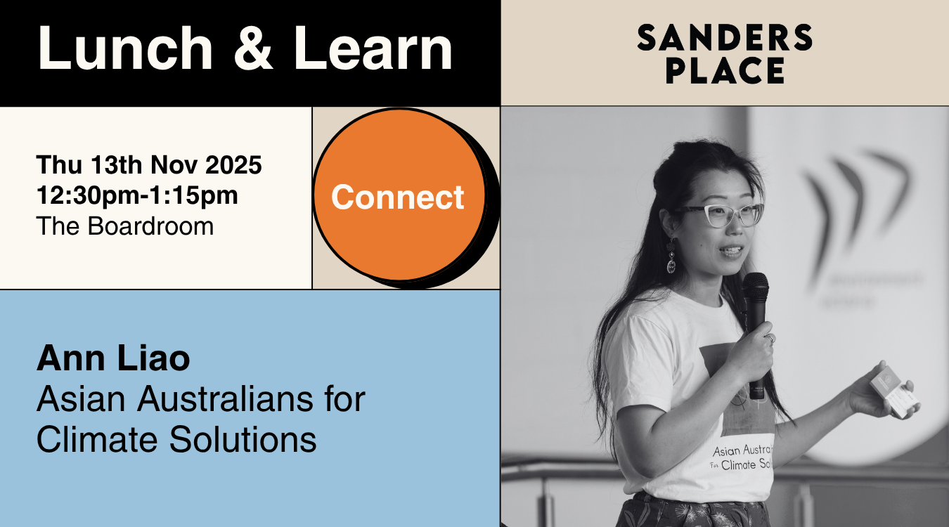 Lunch &amp; Learn w. Ann Liao AAfCS: Asian Australians for Climate Solutions