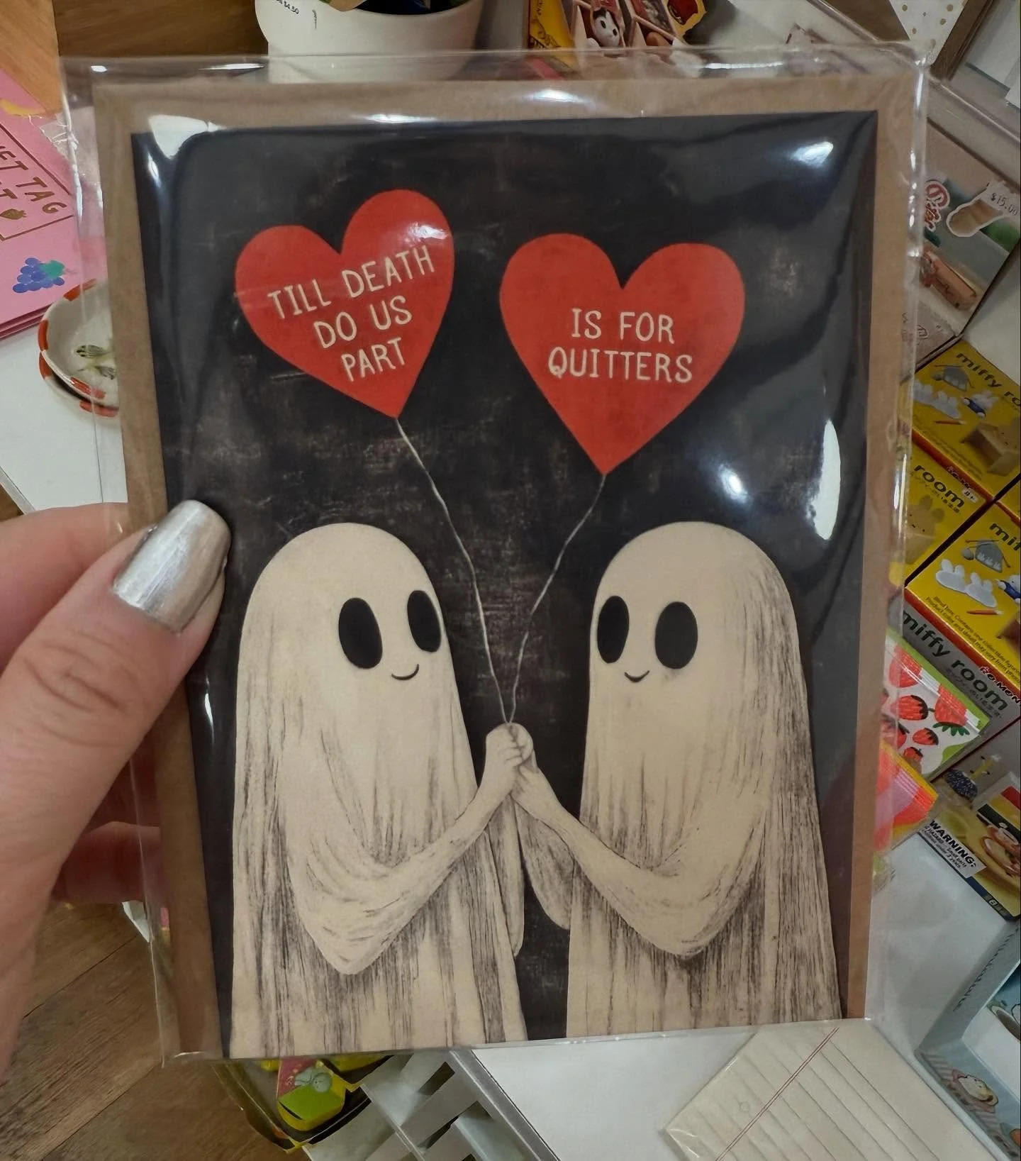 The new meaning of being ghosted. 👻