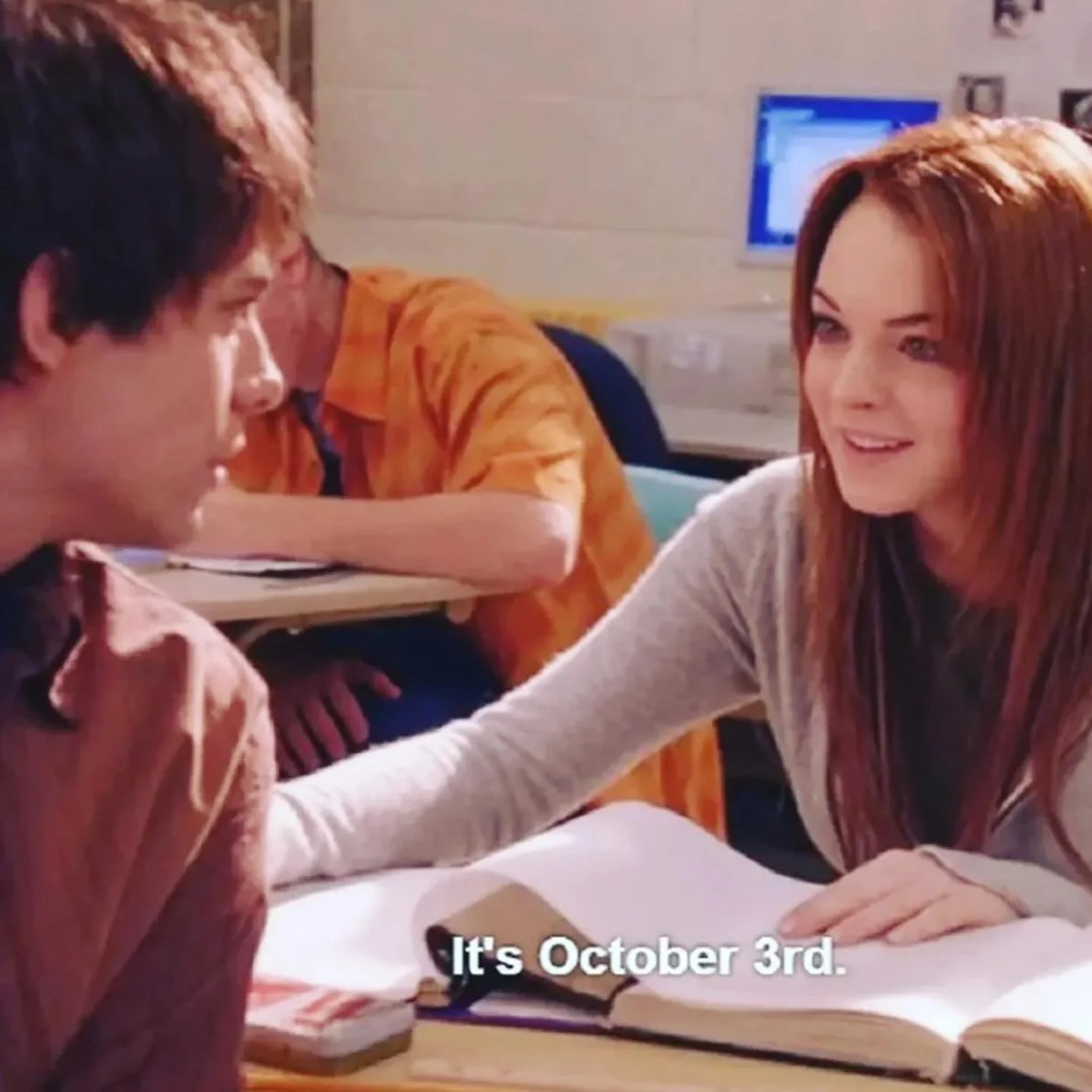 Happy 10/3 to my elder millennials and Mean Girls enthusiasts.