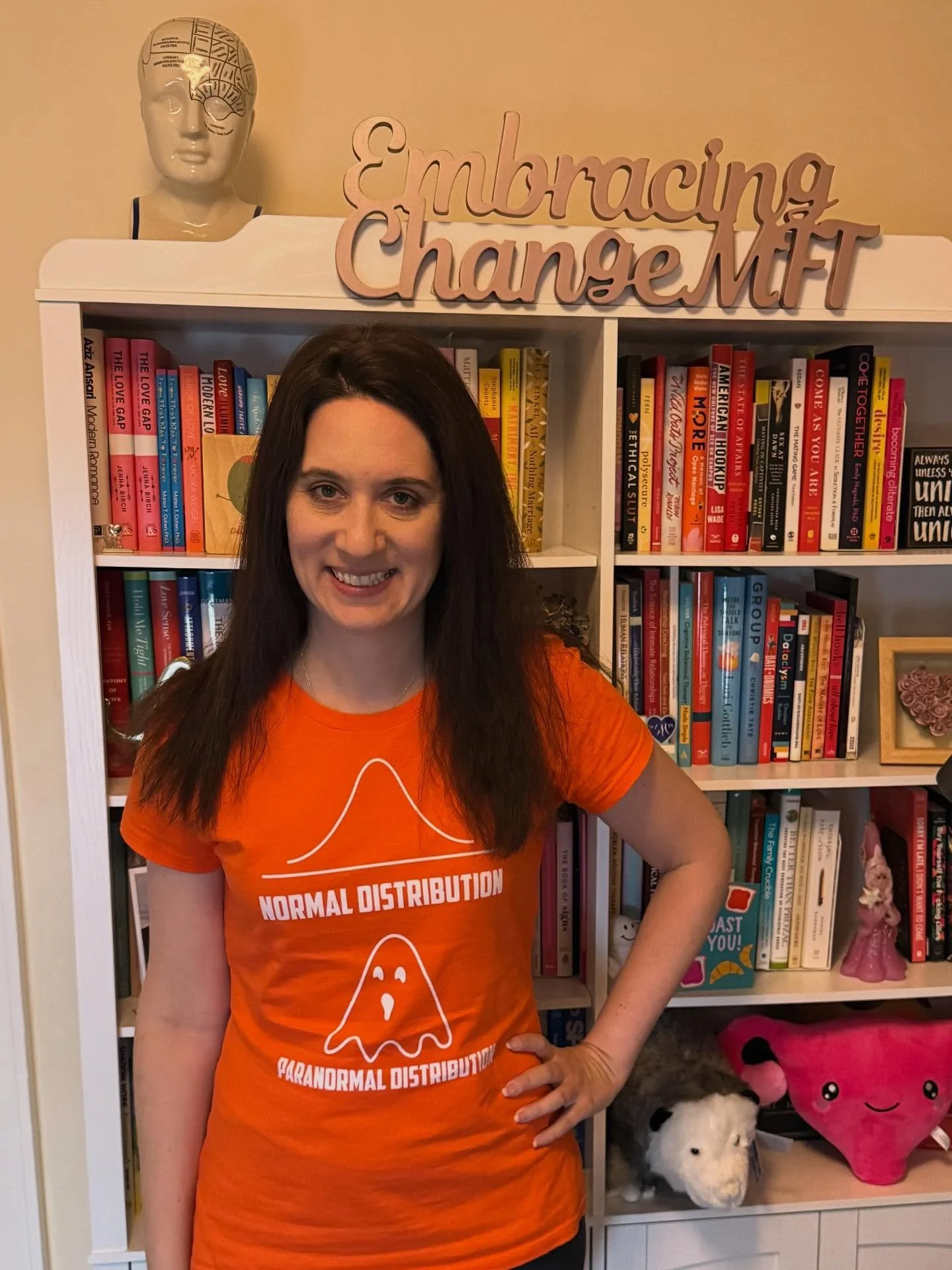 I love a good normal distribution shirt. 😊👻